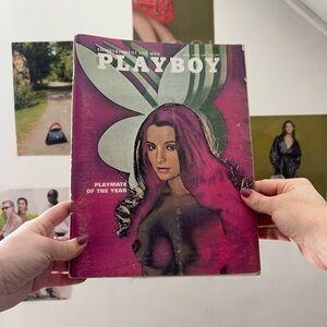 Vintage Playboy Art Memorabilia June 1970